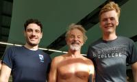 v.l. Firat, Glen, Lennart S.