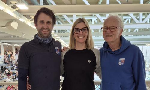 v.l. Leif Ahme, Bente Wiemer und Dietrich Schwandt